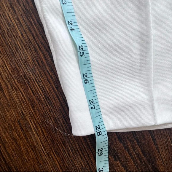 Topshop White Pleated Straight Leg Trouser Pants USA size 0. NWT - Picture 7 of 9